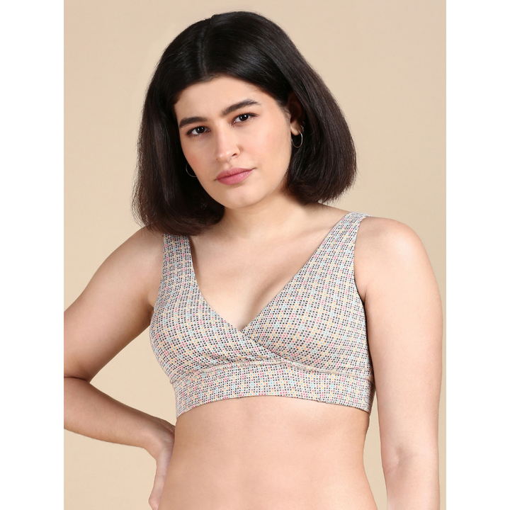 &amp;Circus Maternity Nursing Bra - HerringBone
