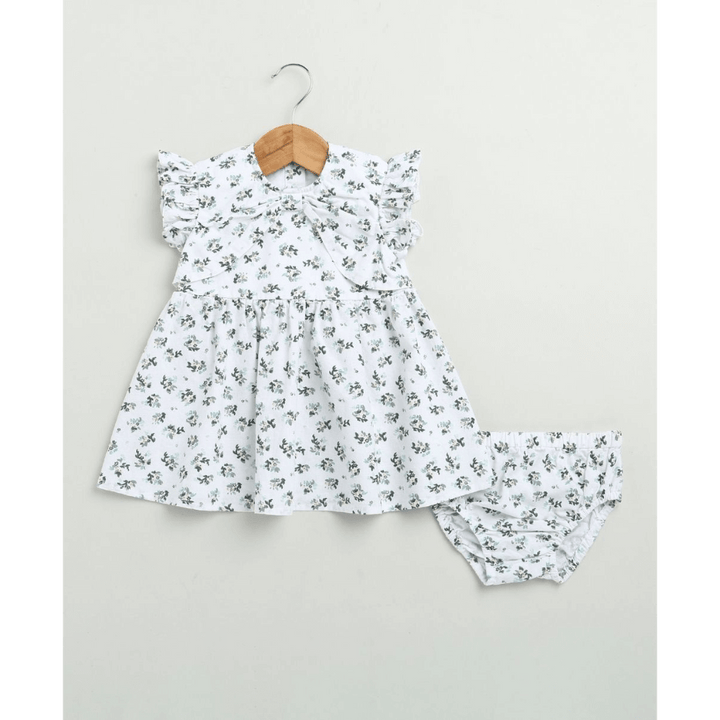 Sweetlime By AS Black &amp; Green Floral Print Organic Cotton Co-ord Set