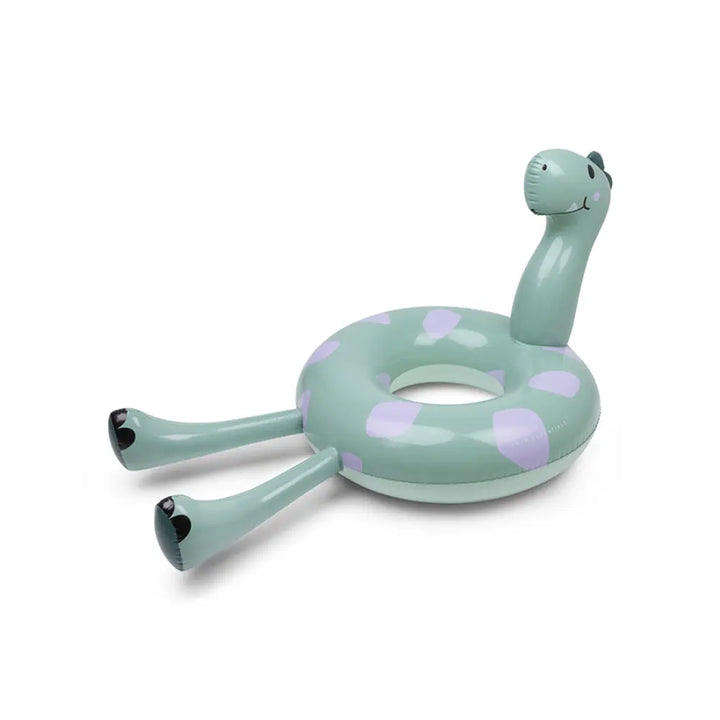 Swim Essentials Swim Ring, Inflatable Kids Pool Float, 95 cm - Green Dino