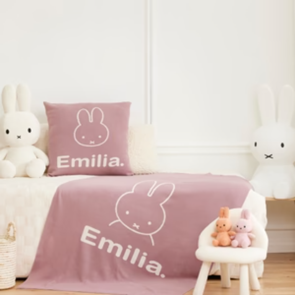 NamelyCo's Personalized Miffy Pillowcase