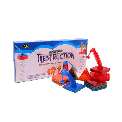 Scoobies Tilestruction Set with extendable cranes