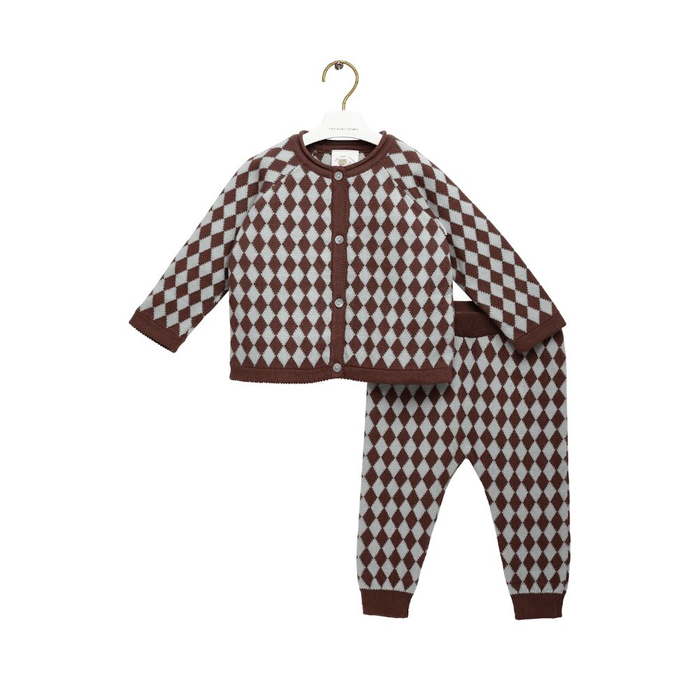The Baby Trunk Diamond Jacquard Set