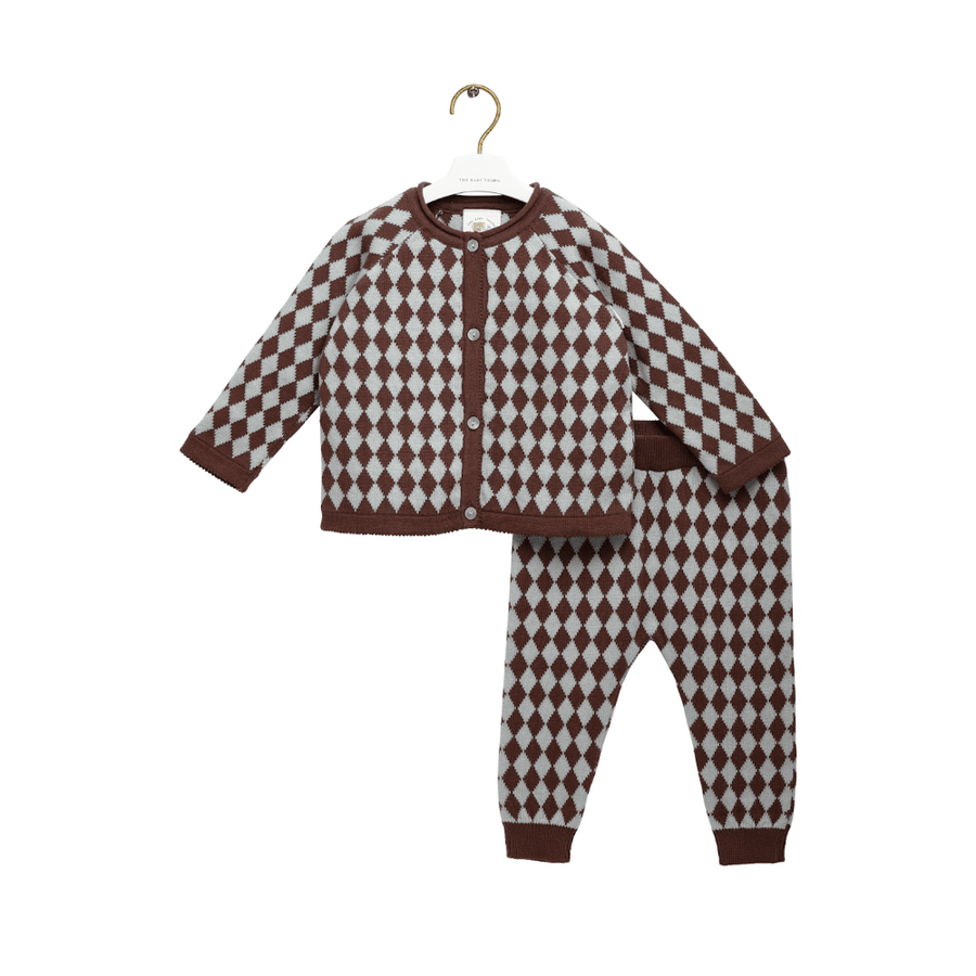 The Baby Trunk Diamond Jacquard Set