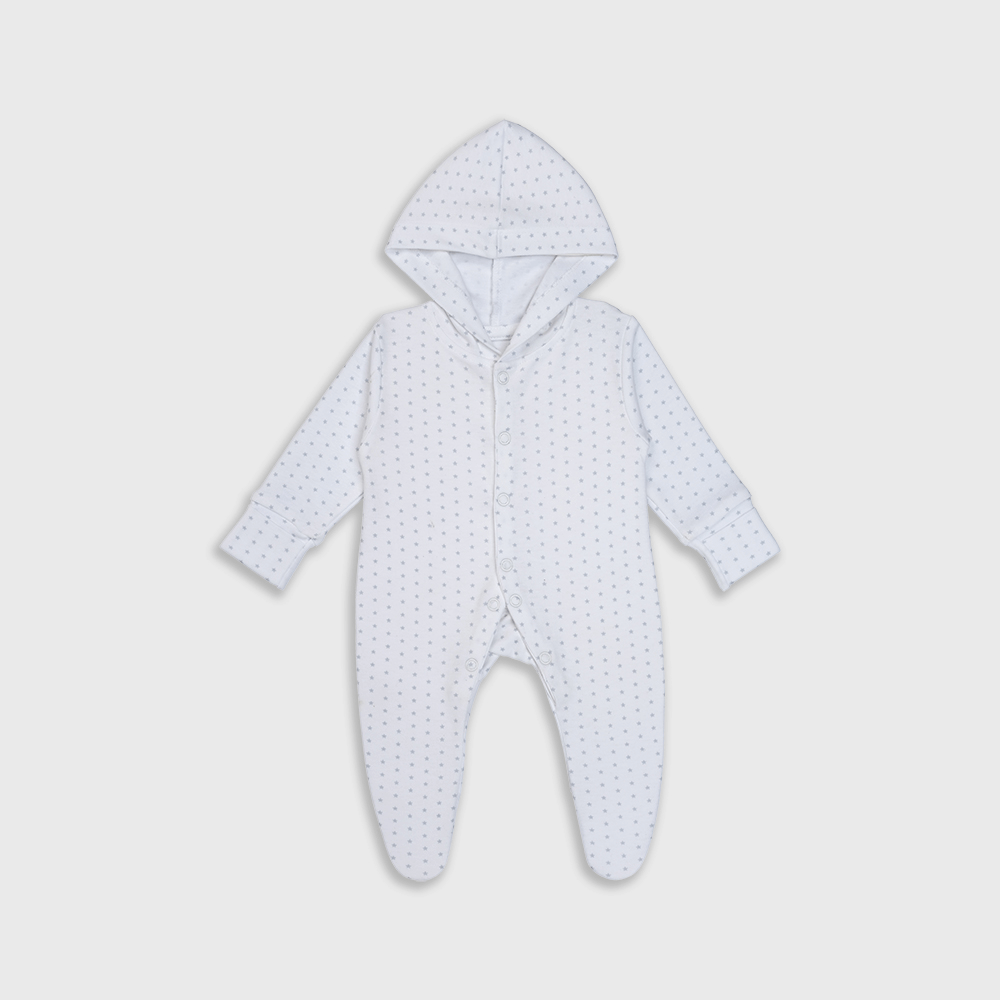Enfants Preemie Starry Snuggles Jumpsuit