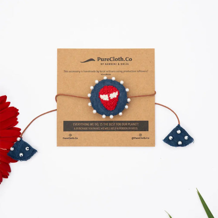 PureCloth.Co Baby Boy Gift Hamper | Eco-friedly Rakhi Gift Box For Boys | Kora Classic Bond of Love Set - Off-White