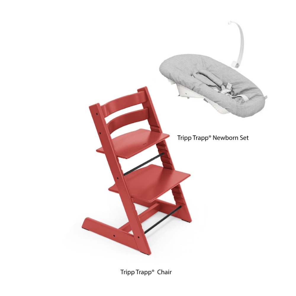 Stokke® Tripp Trapp Newborn Combo (Chair & Grey Newborn set)