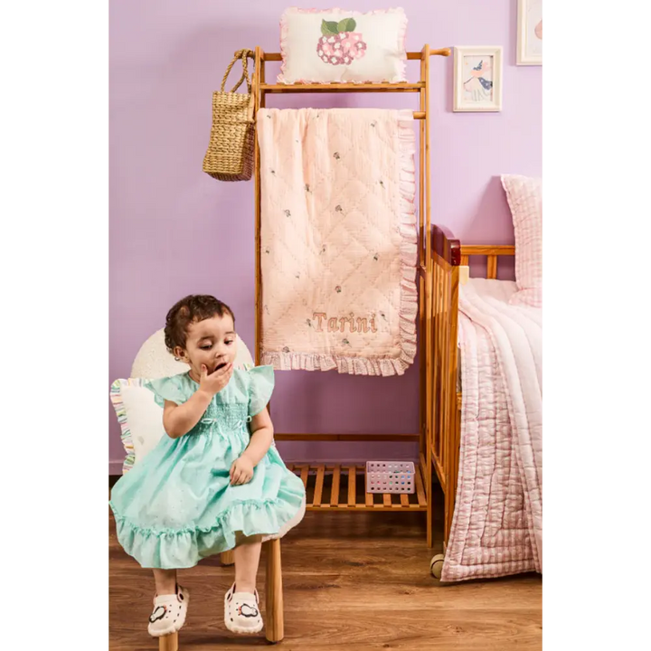 Fa Home Pink Petal Blanket Bundle - Multi