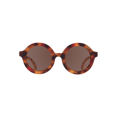 Babiators Round Sunglasses: Classic Tortoise | Amber Lenses | Ages 3-5