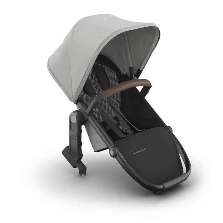 UPPAbaby RumbleSeat V3, Sibling/Twin Seat for Vista V3 Stroller, Multi Seat Configurations, Forward and Rear Facing, Up to 18 kgs - Savannah/Pearl Grey