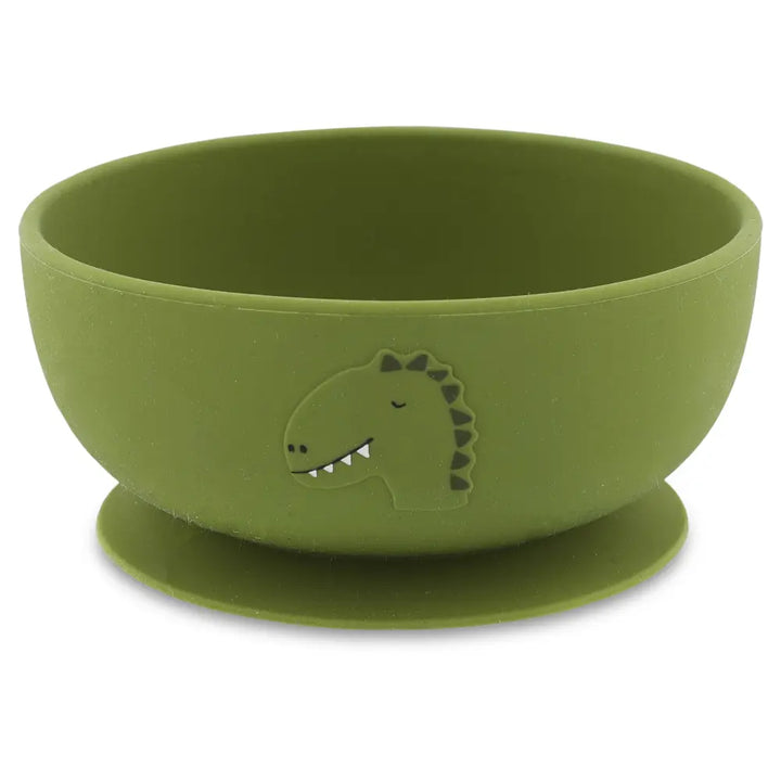 Trixie Silicone bowl with suction - Mr. Dino