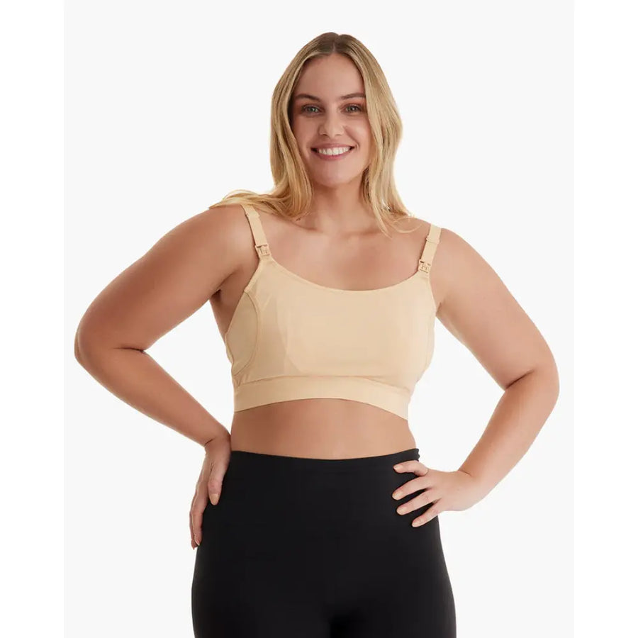 Momcozy Maternity Accessory YN08-Hands-Free Pumping Bra - Skin