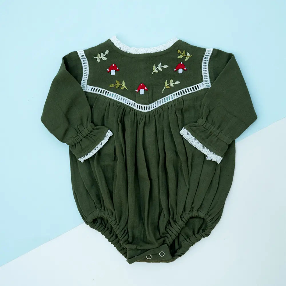 PureCloth.Co Olive Bunny Hamper | Newborn Girl Gift Set - Olive Green