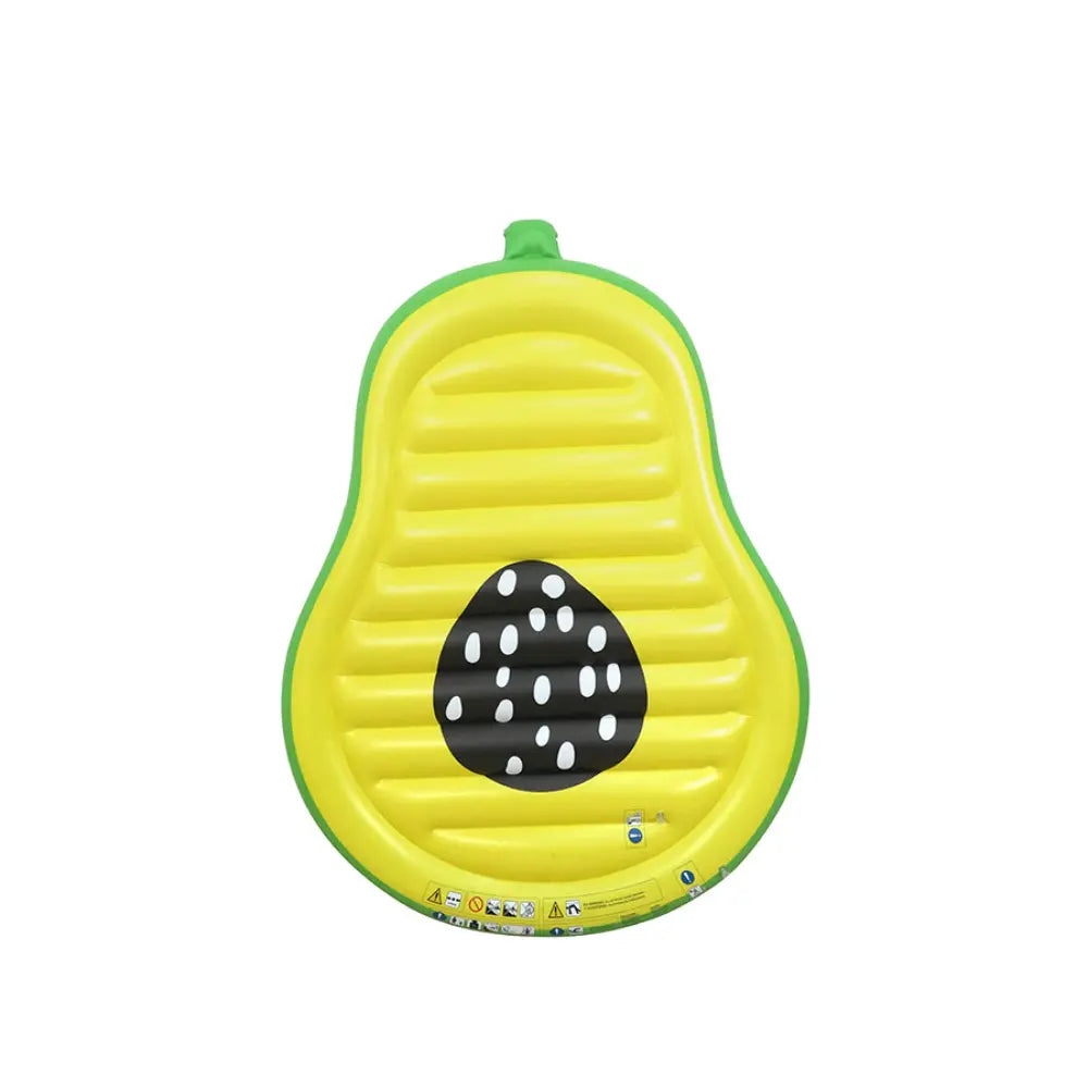 Swim Essentials Luxury Pool Float, Kids Pool Lounger for Ages 6+ (upto 8kgs), 140 cms, Green  Tropical Bliss Avocada