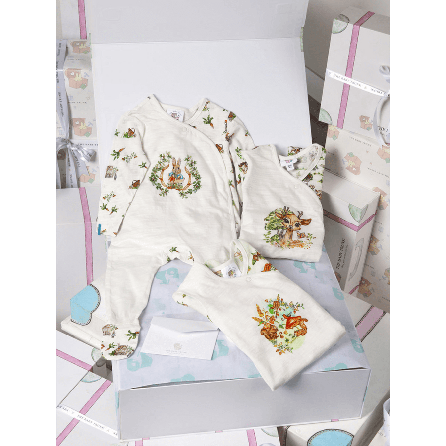 The Baby Trunk Newborn Apparel Gift Box – Set of 3