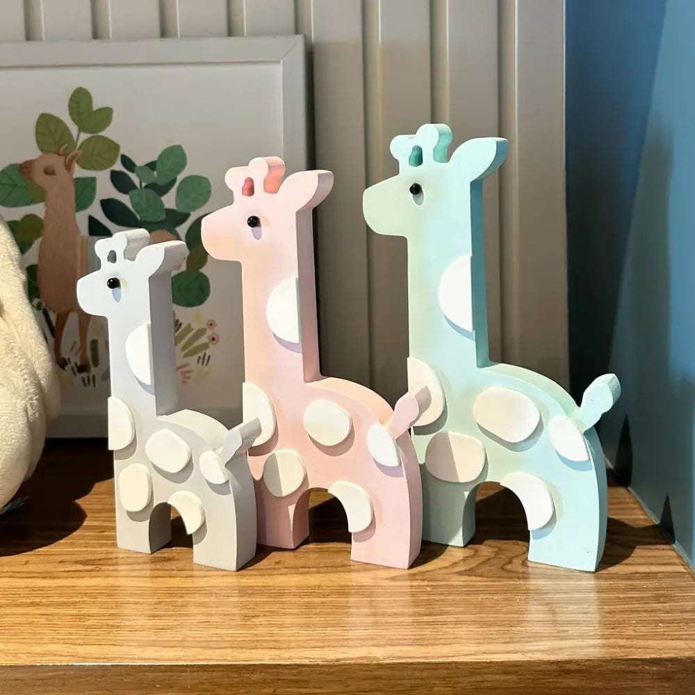 GWD Kids Giraffe Family Figurines