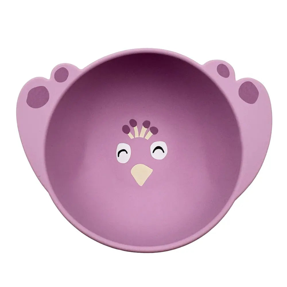 Trixie Silicone Bowl With Suction - Mrs. Peacock