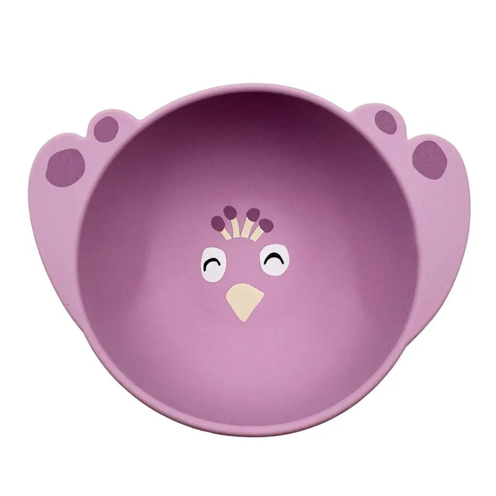 Trixie Silicone Bowl With Suction - Mrs. Peacock