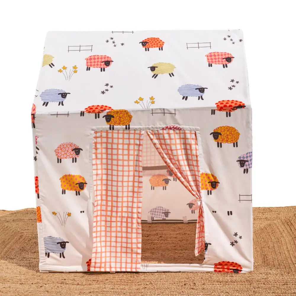 Curious Cub Animal-Themed Kids Play Tent House | Cozy Indoor Hideaway for Imaginative &amp; Independent Play | uitable for Children Aged 2–5 Years