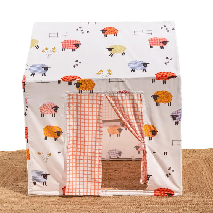 Curious Cub Animal-Themed Kids Play Tent House | Cozy Indoor Hideaway for Imaginative &amp; Independent Play | uitable for Children Aged 2–5 Years