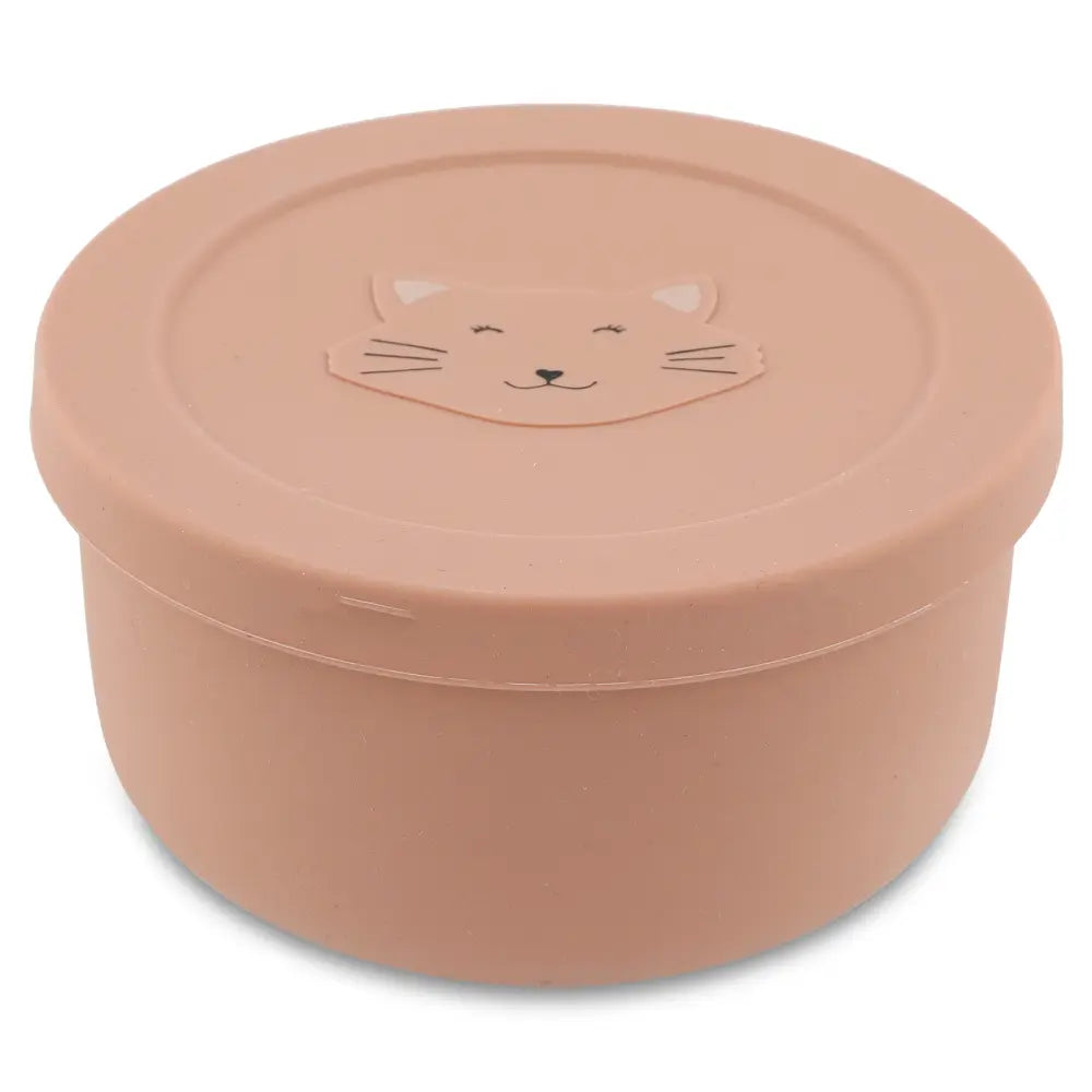 Trixie Silicone Snack Pot With Lid - Mrs. Cat