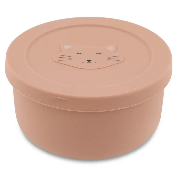 Trixie Silicone Snack Pot With Lid - Mrs. Cat