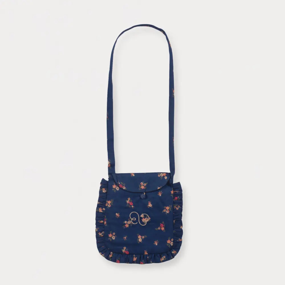 Early Sunday Miss Sunday Sling For Girls - Ditsy Bouquet Navy