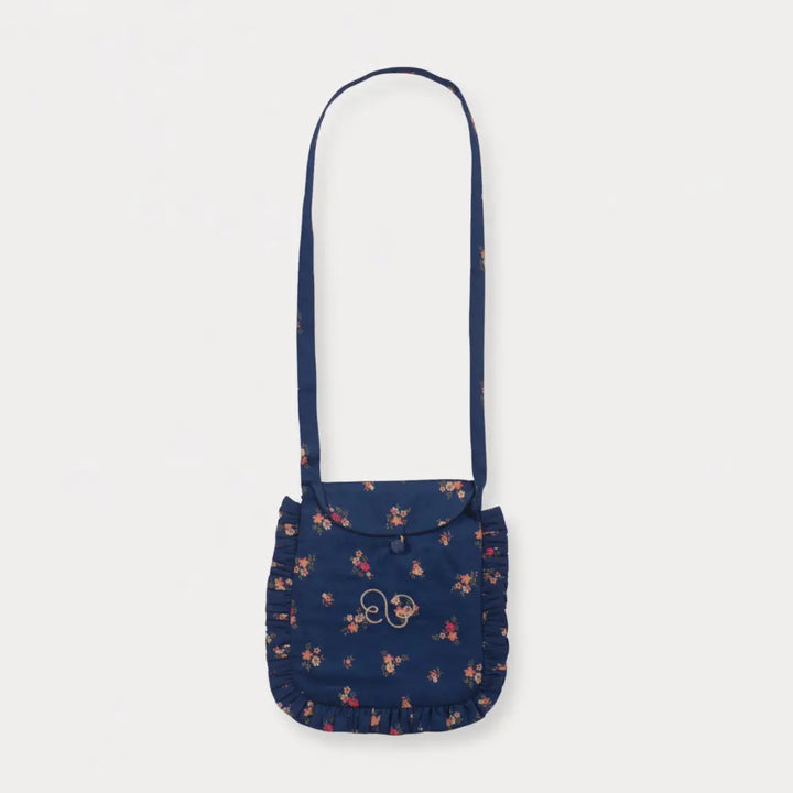 Early Sunday Miss Sunday Sling For Girls - Ditsy Bouquet Navy