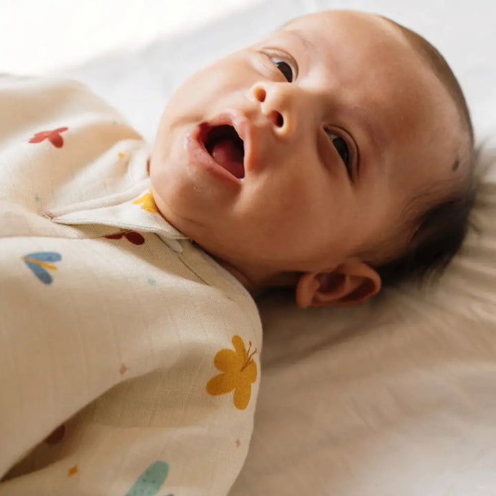 Dulaar Organic Muslin Sleep Bag - A World in Bloom