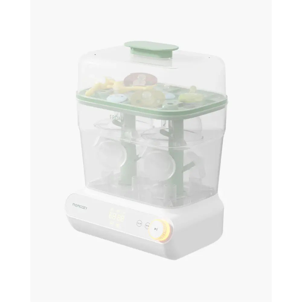 Momcozy Sterilizers &amp; Warmer 3 Layers Large Bottle Sterilizer and Dryer White