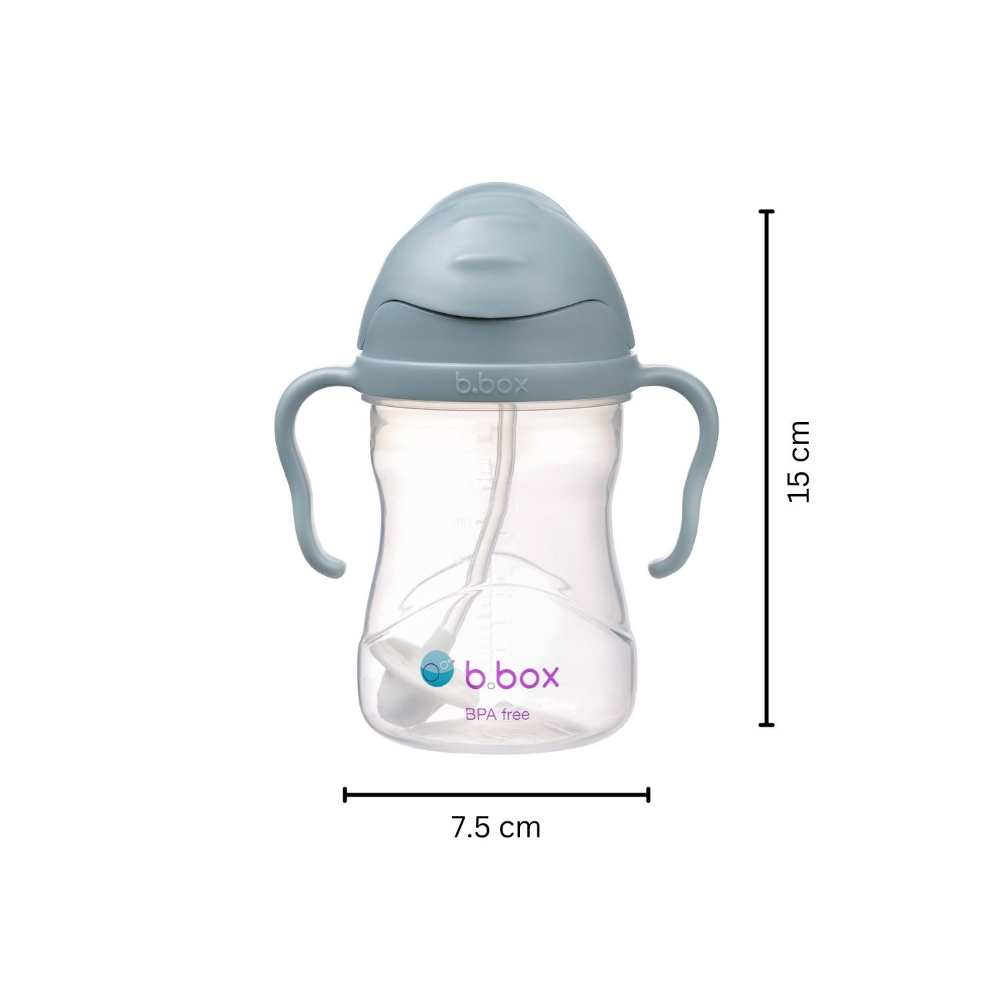 B.box Weighted Straw Sippy Cup 240ml