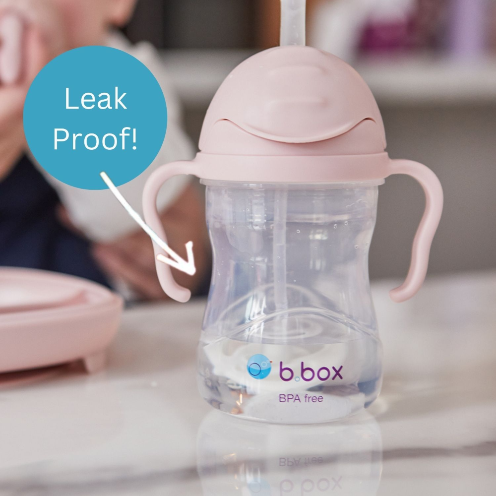 B.box Weighted Straw Sippy Cup 240ml