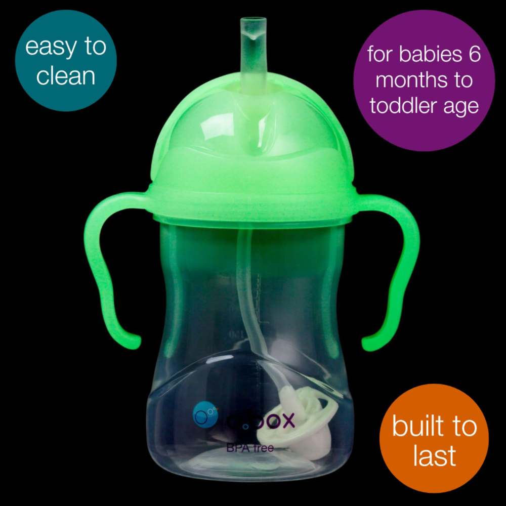 B.box Weighted Straw Sippy Cup 240ml