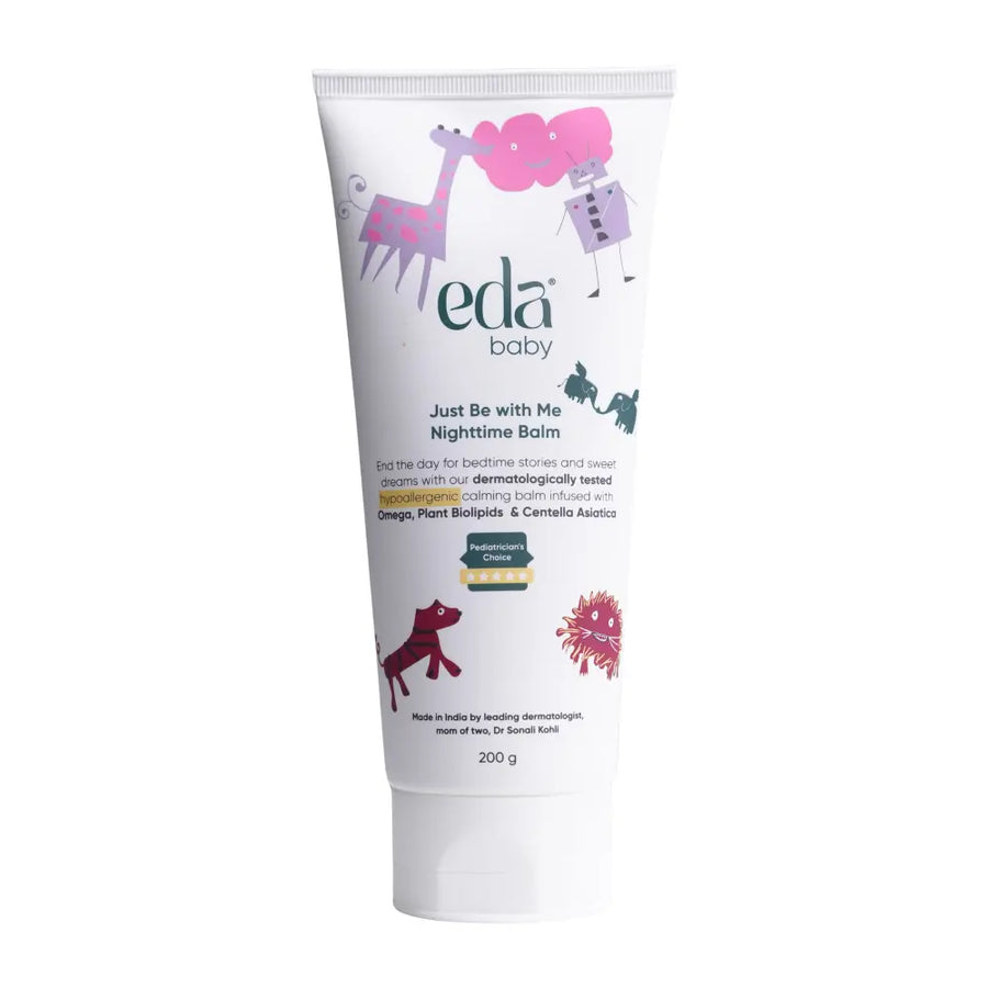 Eda Baby & Child Just Be with Me Night time Balm – Gentle Herbal Care Sleep Balm for Babies & Kids