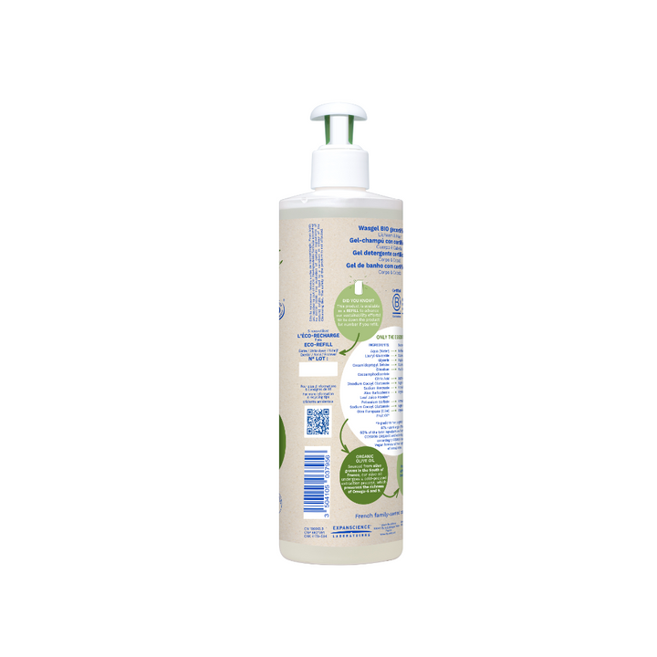 Mustela organic cleansing gel - 400ml