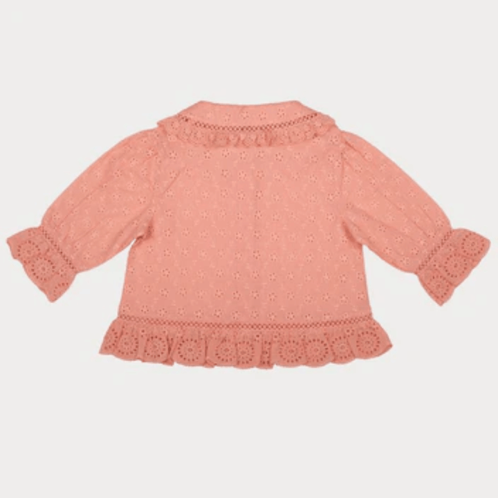 Early Sunday Iris Blouse - Strawberry