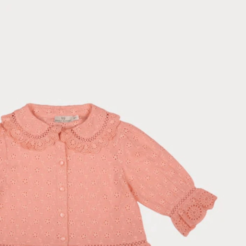 Early Sunday Iris Blouse - Strawberry
