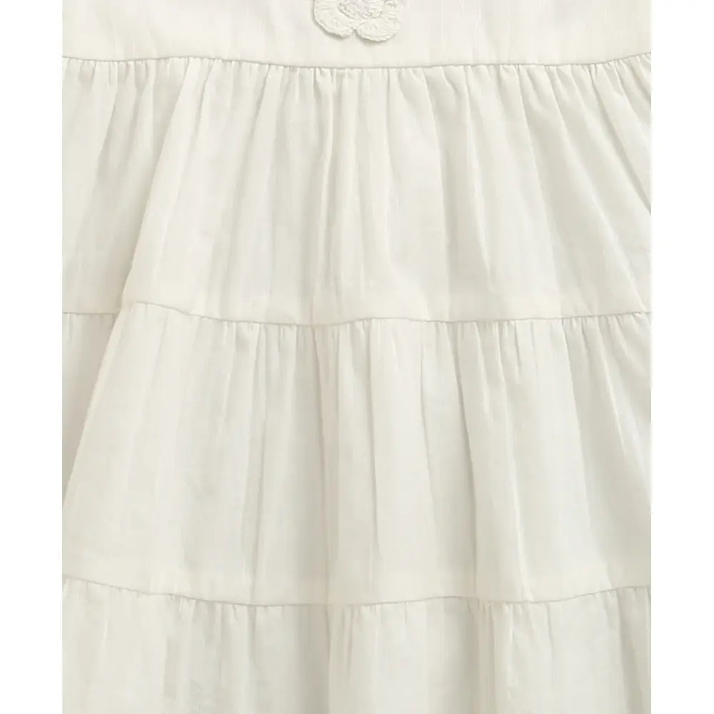 Sweetlime By As Snowdrop Sweetheart Organic Cotton Dress – White
