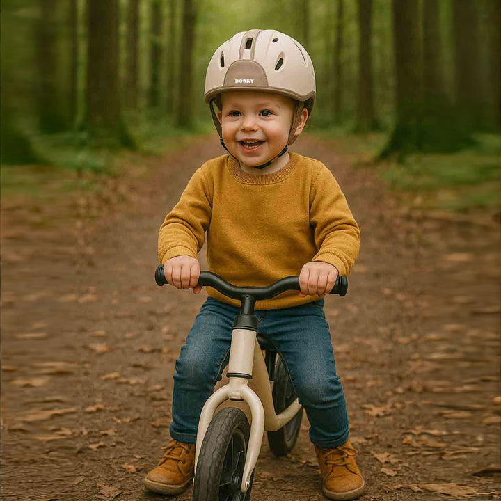 Dooky Baby Safety Helmet for Crawling &amp; Walking – Soft Lightweight Baby Head Protector with Ventilation Holes, Adjustable Velcro Infant Anti-Fall Anti-Collision Helmet, Breathable Toddler Head Protection Safety Helmet