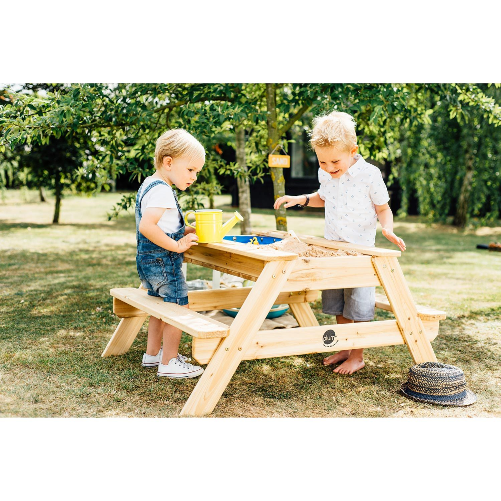 Plum Surfside Sand & Water Wooden Picnic Table