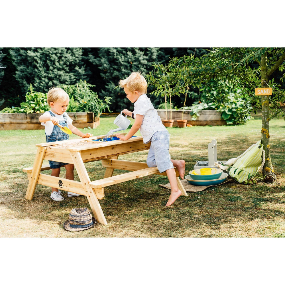 Plum Surfside Sand & Water Wooden Picnic Table