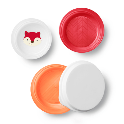 Zoo Smart Serve Non-Slip Bowls - Fox