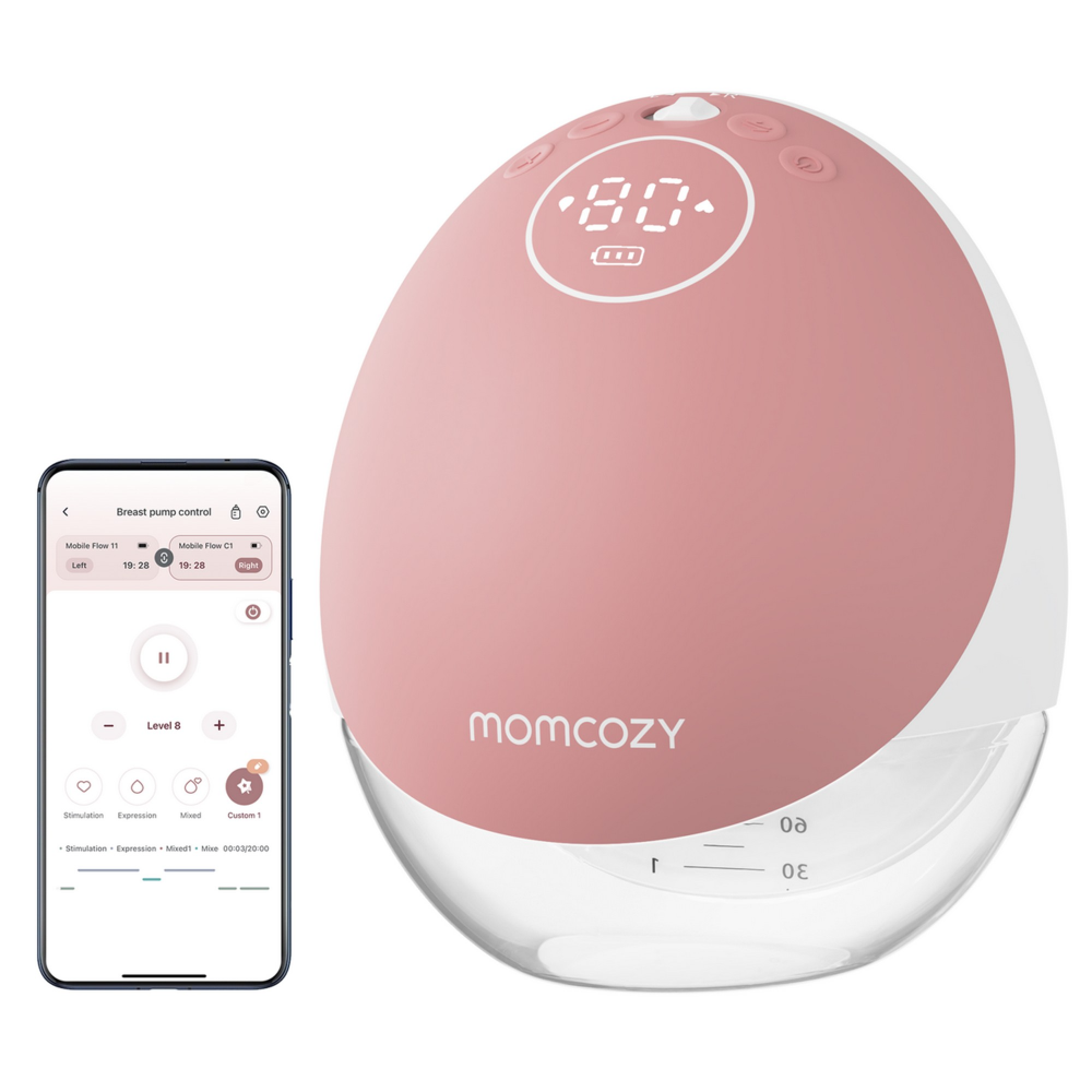 Momcozy Breast Pump M9 Single Cozy Red