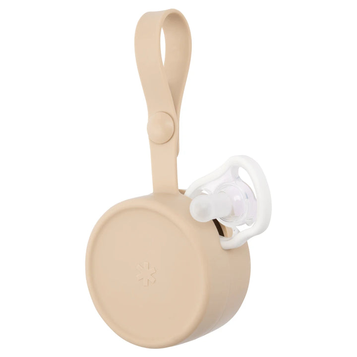 Skip Hop Silicone Pacifier Holder - Oat
