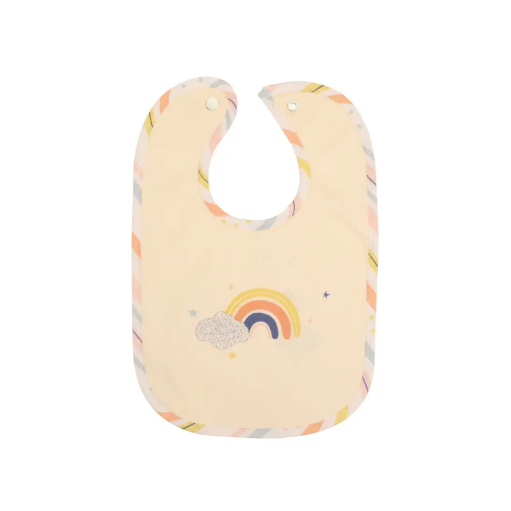Abracadabra Cotton Jersey Toddler Bib Set (Pack of 2) - Rainbow - 6-36 Months