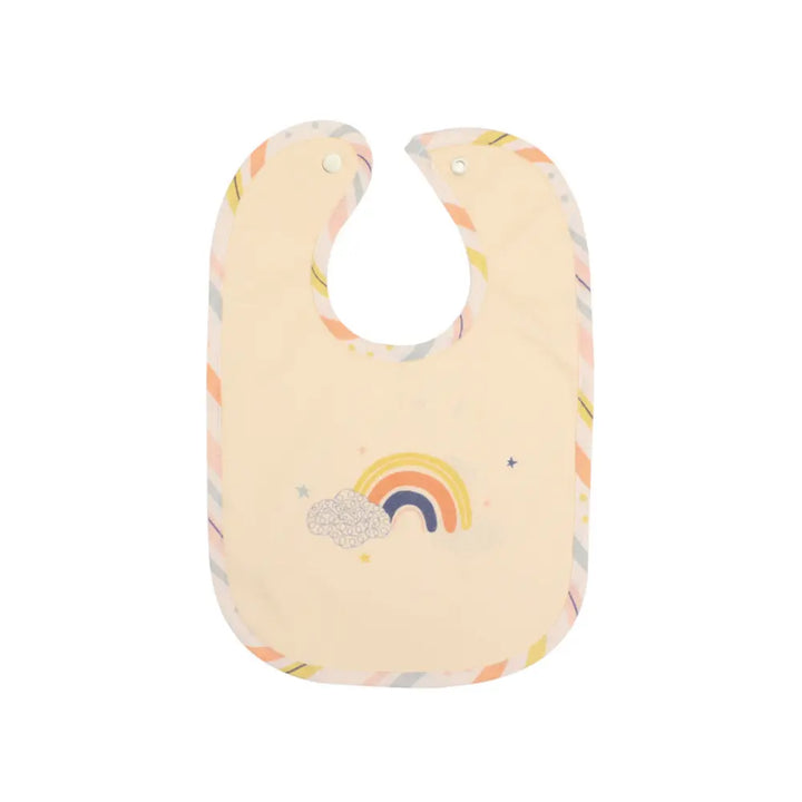 Abracadabra Cotton Jersey Toddler Bib Set (Pack of 2) - Rainbow - 6-36 Months