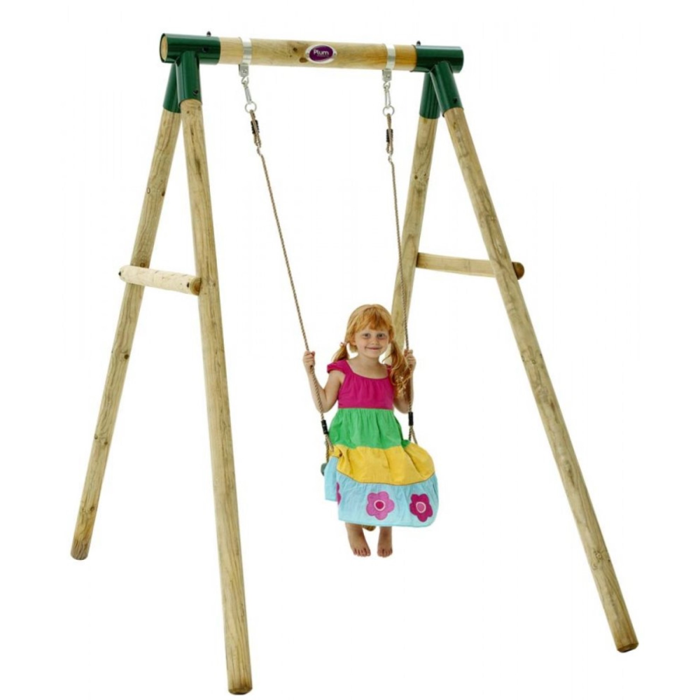 Plum® Bush Baby® Wooden Swing Set