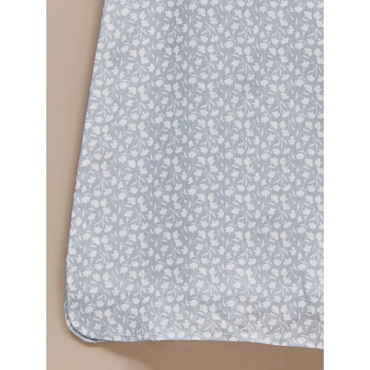Liz Jacob Girls Blue Linen Summer Dress | Morning Glory