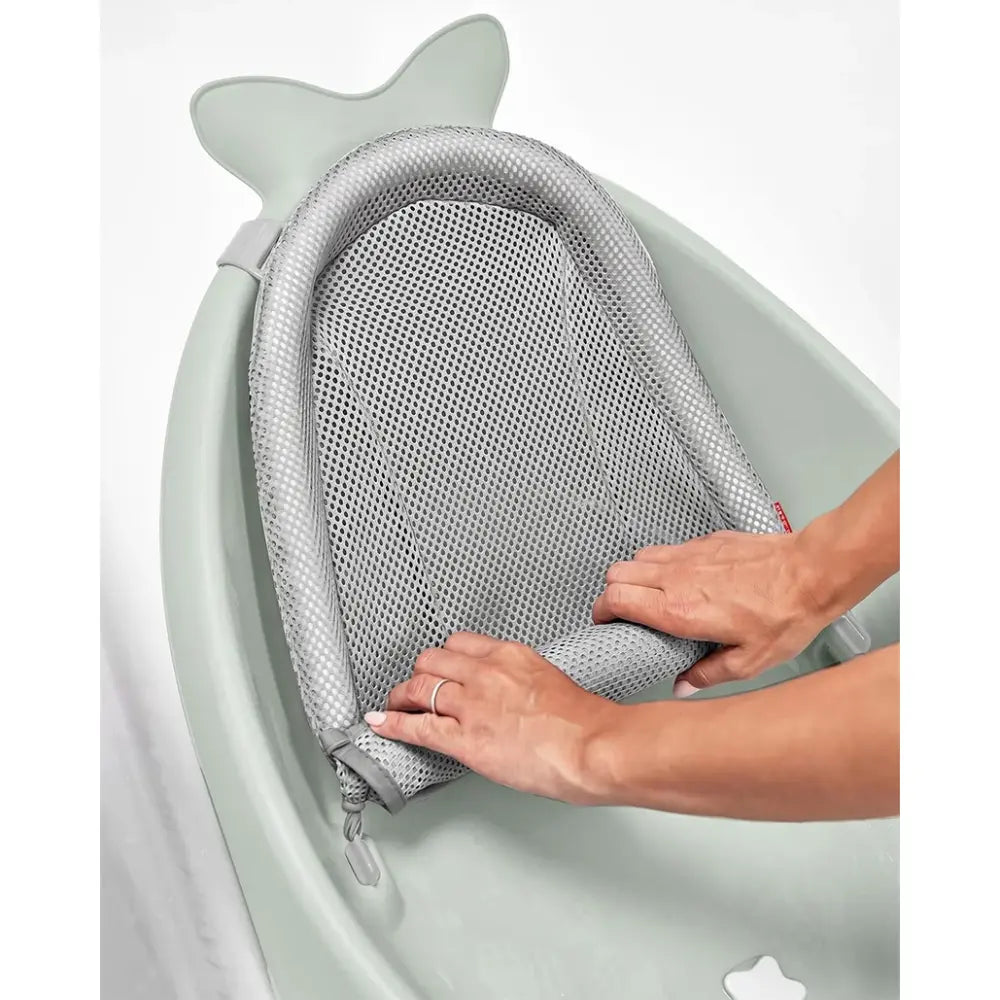 Skip Hop Moby Smart Sling 3-Stage Baby Bath Tub – 0 to 36 Months, Sage