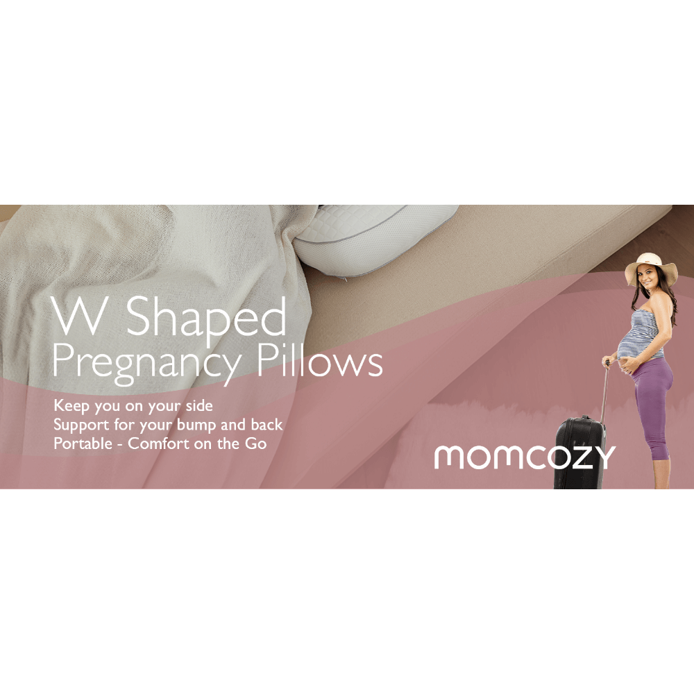 Momcozy Maternity Accessory Portable Maternity Pillow - Grey
