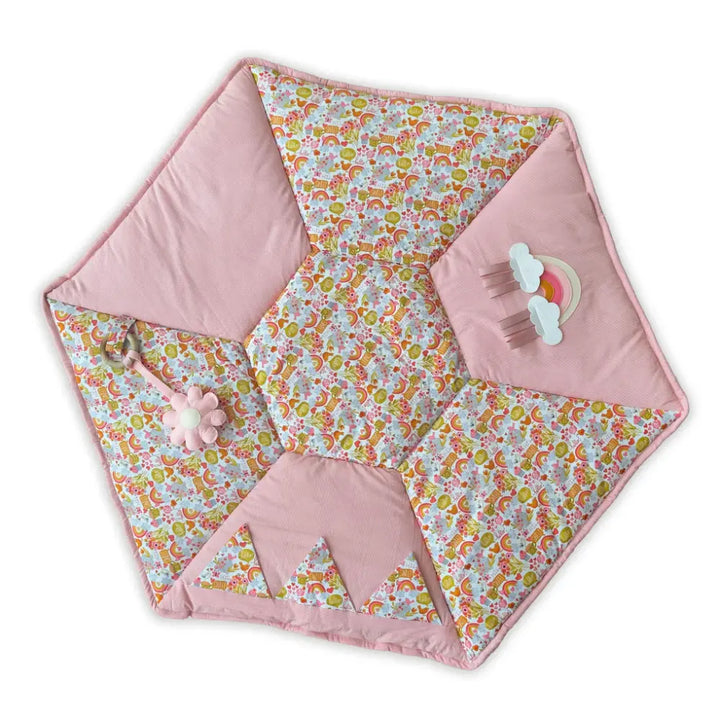 GWD Kids Play Gym &amp; Sensory Mat Set - Enchanted Garden